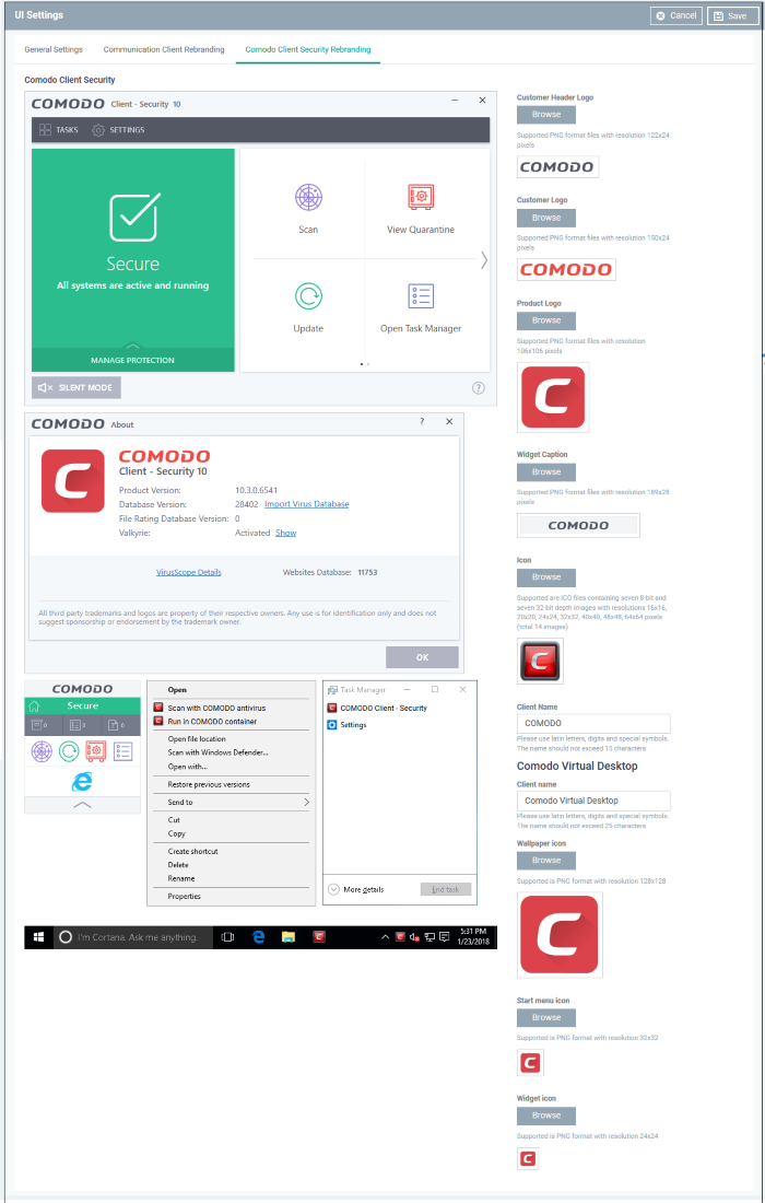 Comodo application agent не работает windows 10